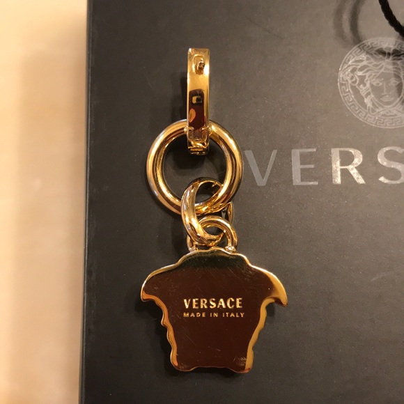 Versace Medusa Head Drop Earrings NWT - Picture 6 of 8